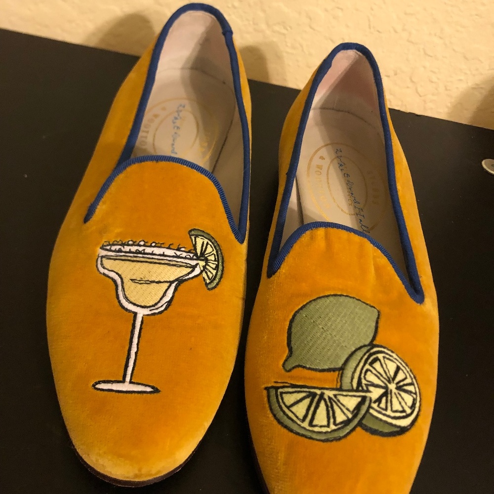 LIMITED EDITION RARE Stubbs & Wootton Velvet Loafers